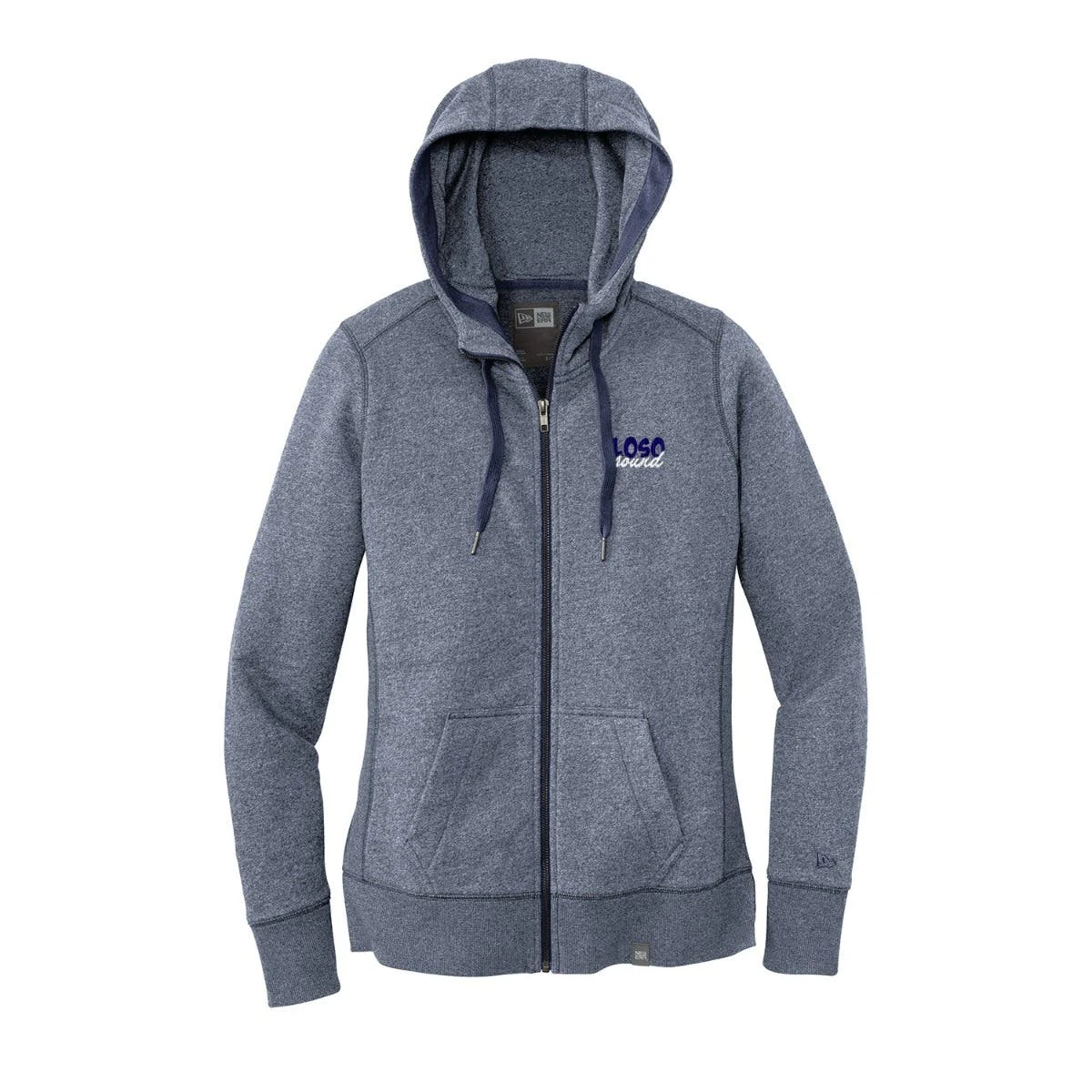 New Era® French Terry Full-Zip Hoodie Sweatshirt - Women 3 New Era® French Terry Full-Zip Hoodie Sweatshirt - Women