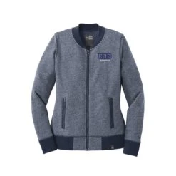 New Era® French Terry Full-Zip Baseball Jacket - Women
