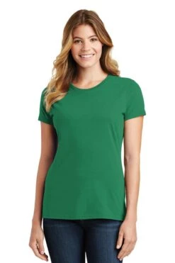 Port & Company® Fan Favorite™ Tee - Women -Gildan T-Shirts Shop lpc450 athletickelly model front