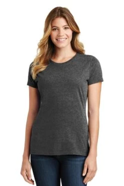Port & Company® Fan Favorite™ Tee - Women -Gildan T-Shirts Shop lpc450 darkhthrgrey model front 102016