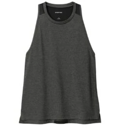 Sport-Tek® Endeavor Tank - Women -Gildan T-Shirts Shop lst466 blackheather flat front