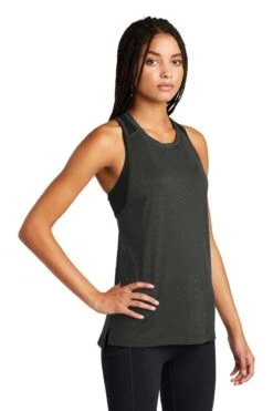 Sport-Tek® Endeavor Tank - Women -Gildan T-Shirts Shop lst466 blackheather model 3q