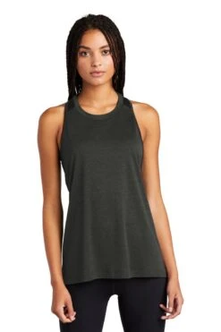 Sport-Tek® Endeavor Tank - Women -Gildan T-Shirts Shop lst466 blackheather model front