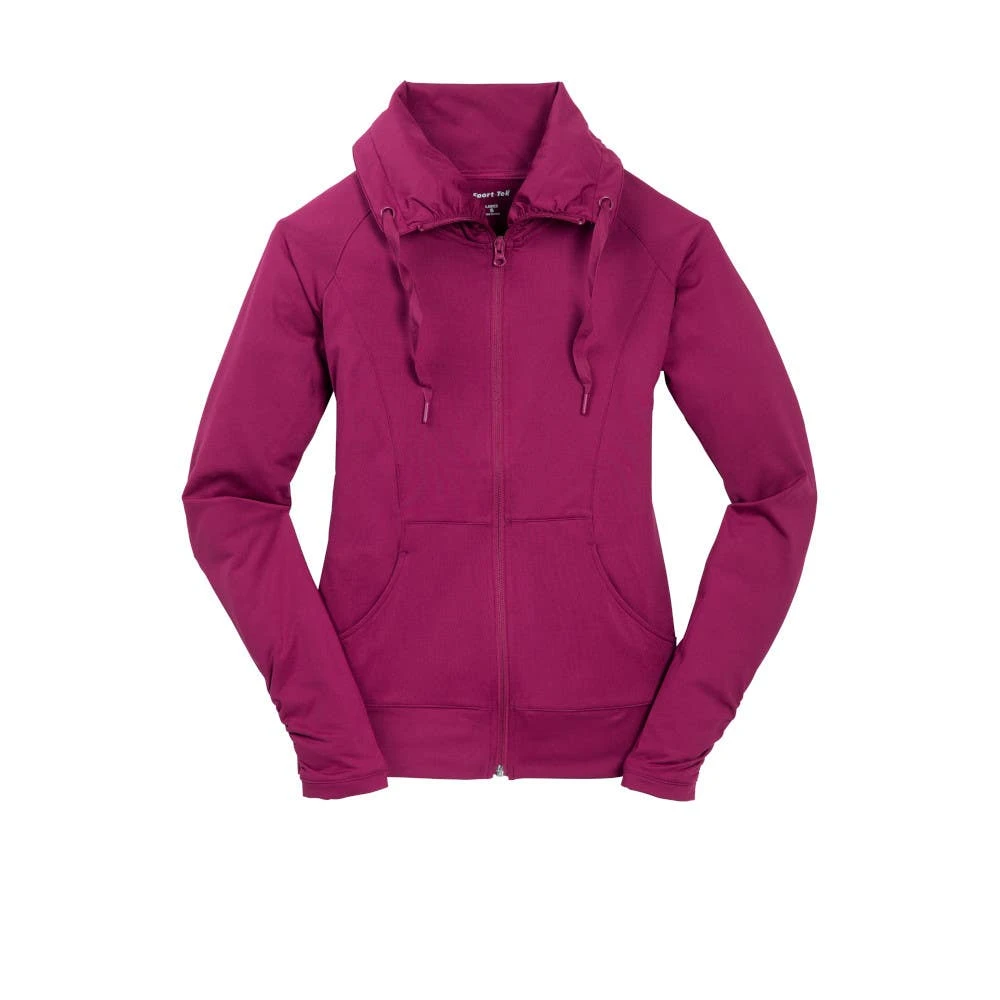 Sport-Tek® Sport-Wick® Stretch Full-Zip Jacket - Women 9 Sport-Tek® Sport-Wick® Stretch Full-Zip Jacket - Women - Image 8