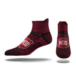 Strideline Full Color Quarter High Socks 19 Strideline Full Color Quarter High Socks -Gildan T-Shirts Shop maroon qtr 2