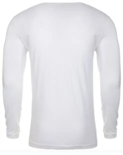 Next Level® Fine Jersey Long Sleeve Crew Neck T-shirt - Unisex -Gildan T-Shirts Shop n3601 00 z fb