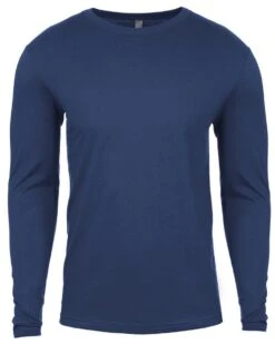Next Level® Fine Jersey Long Sleeve Crew Neck T-shirt - Unisex -Gildan T-Shirts Shop n3601 12 z ff