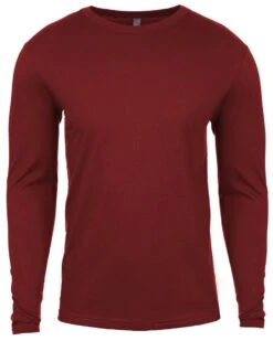 Next Level® Fine Jersey Long Sleeve Crew Neck T-shirt - Unisex -Gildan T-Shirts Shop n3601 67 z ff