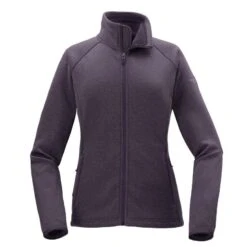 The North Face® Canyon Flats Stretch Fleece Jacket - Women -Gildan T-Shirts Shop nf0a3lha darkeggplantprplhthr form front