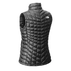 The North Face® ThermoBall™ Trekker Vest - Women -Gildan T-Shirts Shop nf0a3lhl black form back