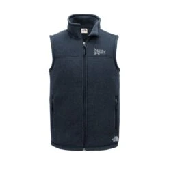 The North Face® Sweater Fleece Vest -Gildan T-Shirts Shop nf0a47fa navy heather 1 1