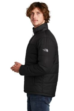 The North Face® Everyday Insulated Jacket - Men -Gildan T-Shirts Shop nf0a529k tnfblack model side