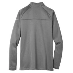 Nike Therma-FIT 1/2-Zip Fleece Pullover - Men -Gildan T-Shirts Shop nkah6254 darkgreyhthrdarkgreyhthr flat back