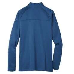 Nike Therma-FIT 1/2-Zip Fleece Pullover - Men -Gildan T-Shirts Shop nkah6254 gymbluegymblue flat back