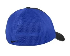 Nike Dri-FIT Mesh Back Cap -Gildan T-Shirts Shop nkao9293 blackgameroyal flat back