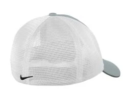Nike Dri-FIT Mesh Back Cap -Gildan T-Shirts Shop nkao9293 coolgreywhite flat back