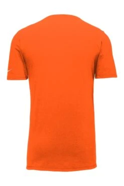 Nike Dri-FIT Cotton/Poly Tee - Men -Gildan T-Shirts Shop nkbq5231 brilliantorange form back
