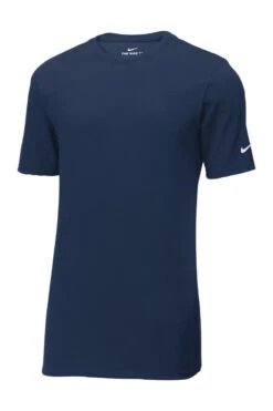 Nike Dri-FIT Cotton/Poly Tee - Men -Gildan T-Shirts Shop nkbq5231 collegenavy form front