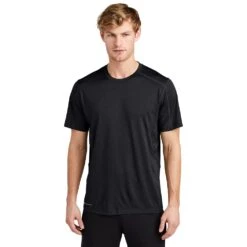 OGIO® ENDURANCE Pulse Crew T-Shirt - Men -Gildan T-Shirts Shop oe320 blacktop model front