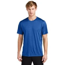 OGIO® ENDURANCE Pulse Crew T-Shirt - Men -Gildan T-Shirts Shop oe320 electricblue model front