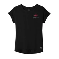 OGIO® Luuma Cuffed Short Sleeve T-Shirt - Women -Gildan T-Shirts Shop p 161 log800 black 1 7