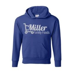 Hanes® EcoSmart® Pullover Hooded Sweatshirt - Youth