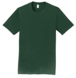 Port & Company® Fan Favorite™ Tee -Gildan T-Shirts Shop pc450 forestgreen flat front