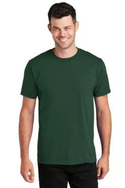 Port & Company® Fan Favorite™ Tee -Gildan T-Shirts Shop pc450 forestgreen model front