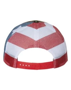 Richardson® 112PM Printed Mesh Trucker Cap -Gildan T-Shirts Shop richardson 112pm green camo stars stripes back high