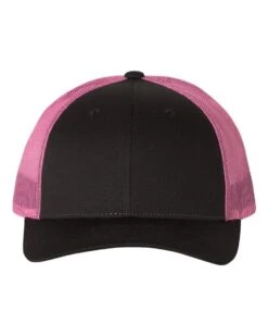 Richardson® 115 Low Pro Trucker Cap 32 Richardson® 115 Low Pro Trucker Cap -Gildan T-Shirts Shop richardson 115 black neon pink front high
