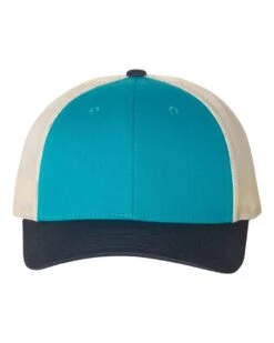 Richardson® 115 Low Pro Trucker Cap 38 Richardson® 115 Low Pro Trucker Cap -Gildan T-Shirts Shop richardson 115 blue teal birch navy front high