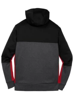 Sport-Tek® Tech Fleece Colorblock Full-Zip Hooded Jacket - Unisex 19 Sport-Tek® Tech Fleece Colorblock Full-Zip Hooded Jacket - Unisex -Gildan T-Shirts Shop st245 blackgraphiteheathertruered flat back copy