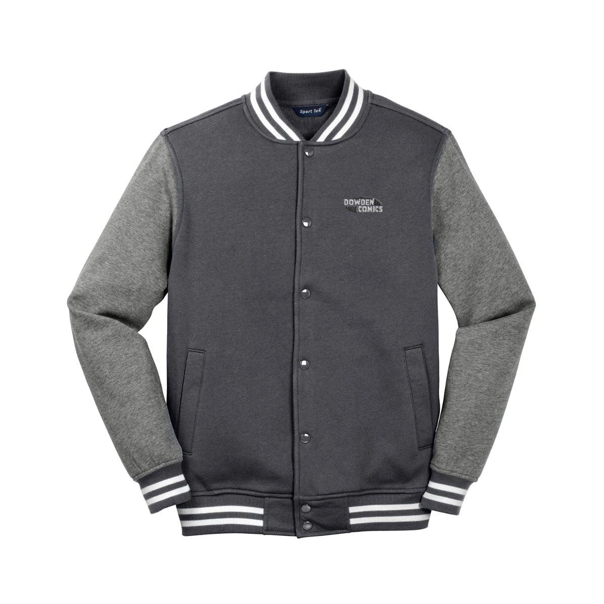 Sport-Tek® Fleece Letterman Jacket - Unisex 3 Sport-Tek® Fleece Letterman Jacket - Unisex