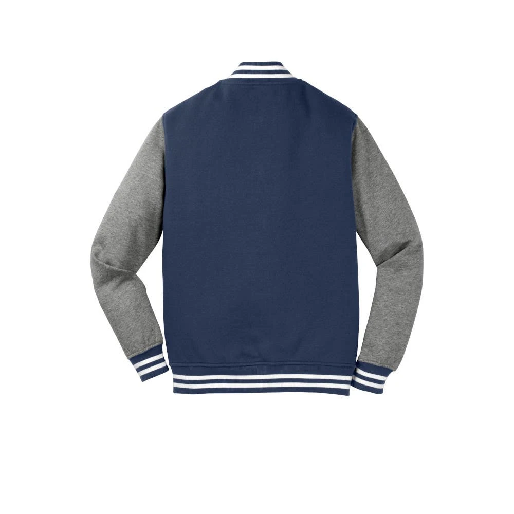 Sport-Tek® Fleece Letterman Jacket - Unisex 7 Sport-Tek® Fleece Letterman Jacket - Unisex - Image 5