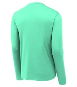 Sport-Tek® Posi-UV™ Pro Long Sleeve T-shirt - Unisex -Gildan T-Shirts Shop st420ls brightseafoam form back