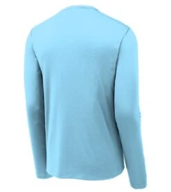 Sport-Tek® Posi-UV™ Pro Long Sleeve T-shirt - Unisex -Gildan T-Shirts Shop st420ls lightblue form back