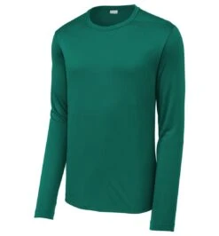 Sport-Tek® Posi-UV™ Pro Long Sleeve T-shirt - Unisex -Gildan T-Shirts Shop st420ls marinegreen form front