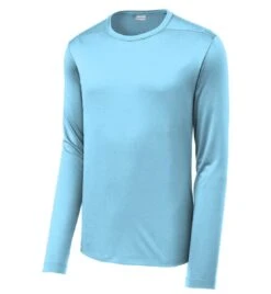 Sport-Tek® Posi-UV™ Pro Long Sleeve T-shirt - Unisex -Gildan T-Shirts Shop st420ls navyblue imprint ff 1