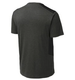 Sport-Tek® Endeavor T-Shirt - Men -Gildan T-Shirts Shop st465 blackheather form back