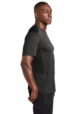 Sport-Tek® Endeavor T-Shirt - Men -Gildan T-Shirts Shop st465 blackheather model side