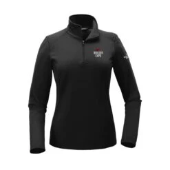 The North Face® Tech 1/4-Zip Fleece Pullover - Women -Gildan T-Shirts Shop tech nf0a3lhc black 1