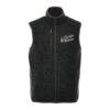 Men's Polyester Sweater Knit Full Zip Vest -Gildan T-Shirts Shop tm12502 1