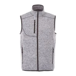 Men's Polyester Sweater Knit Full Zip Vest -Gildan T-Shirts Shop tm12502 6