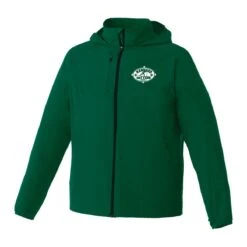 Men's Polyester Lightweight Full Zip Jacket