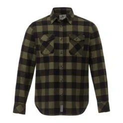 Roots73 Sprucelake Long Sleeve Flannel Shirt - Men -Gildan T-Shirts Shop tm17603 12