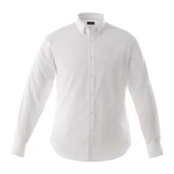 Men's Poly/Cotton Woven Long Sleeve Button Down -Gildan T-Shirts Shop tm17744 3