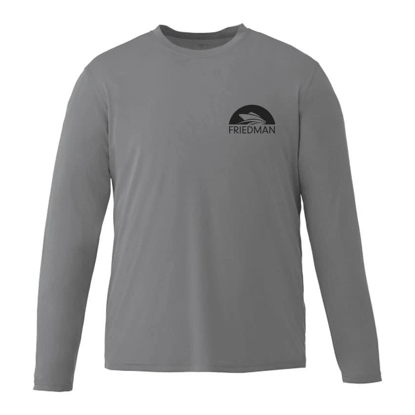 Men's Polyester Performance Long Sleeve T-Shirt 3 Men's Polyester Performance Long Sleeve T-Shirt