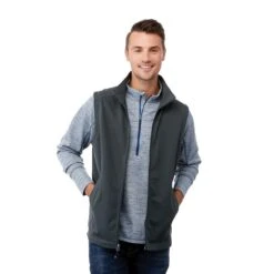 Men's Polyester Brushed Knit Lightweight Vest -Gildan T-Shirts Shop tm18504 10
