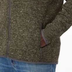 Men's Polyester Sweater Knit Full Zip Jacket -Gildan T-Shirts Shop tm18610 17