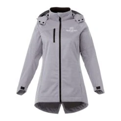 Ladies 3-Layer Polyester Longer Jacket